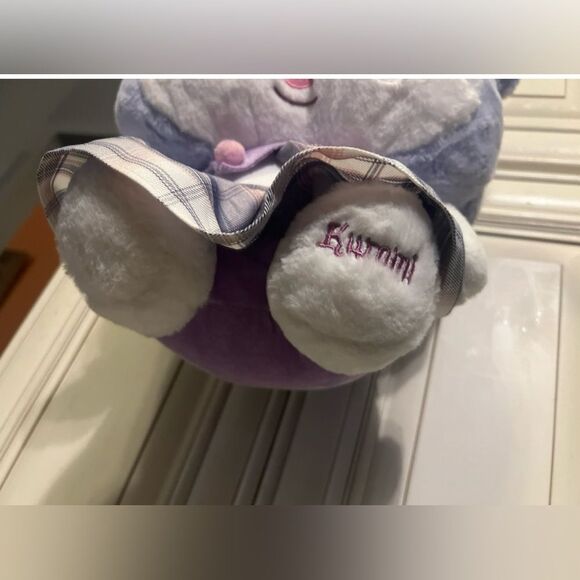 Kuromi Plush Backpack Shoulder Bag 12” Inch Plush Purse With Straps - Picture 5 of 13